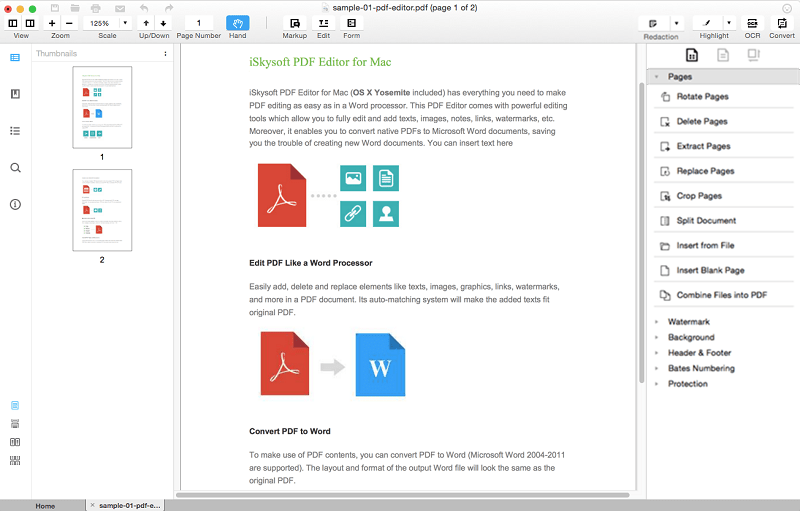 iskysoft pdf editor 6 pro for mac serial